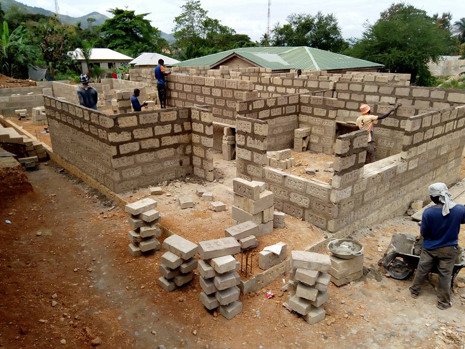 NEW SCHOOL BUILDING AT LINTEL STAGE – JUST COMMIT